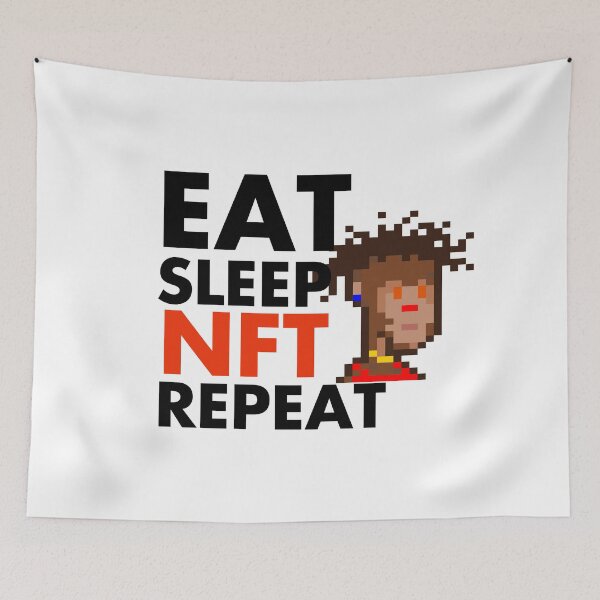 Item preview, Eat Sleep Collect NFT Crypto Monkey #59 designed and sold by patricklevar.