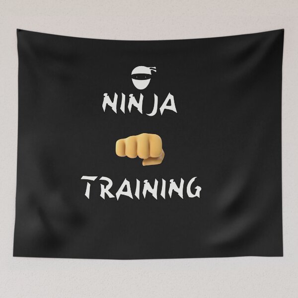 Item preview, Ninja Training - White - Fist designed and sold by BKNation.