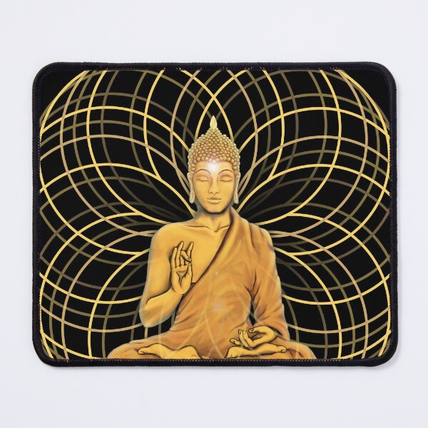 Item preview, Buddha in Golden Globe designed and sold by MandalaSoul.