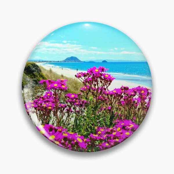 Item preview, PURPLE DAISY MOUNT VIEW designed and sold by Steffi August.