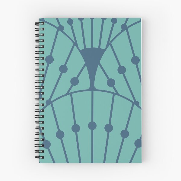 Item preview, Retro bleu pattern designed and sold by sofiazazi.