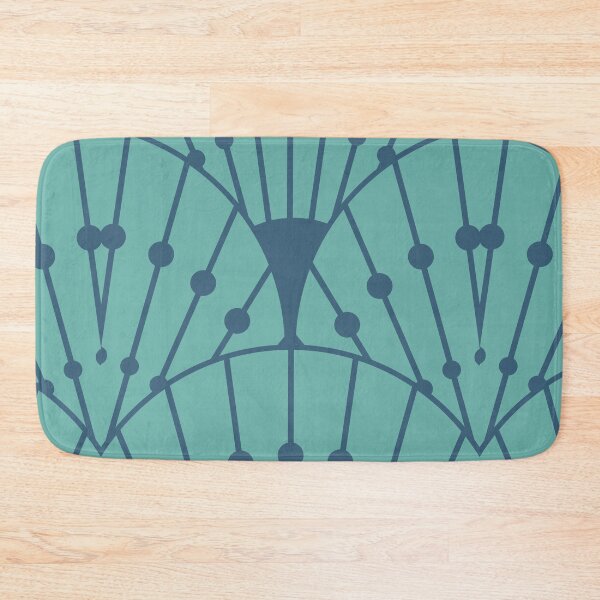 Item preview, Retro bleu pattern designed and sold by sofiazazi.