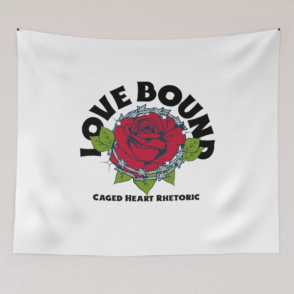 Item preview, Love Bound: Caged Heart Rhetoric (on white) designed and sold by GagiTees.