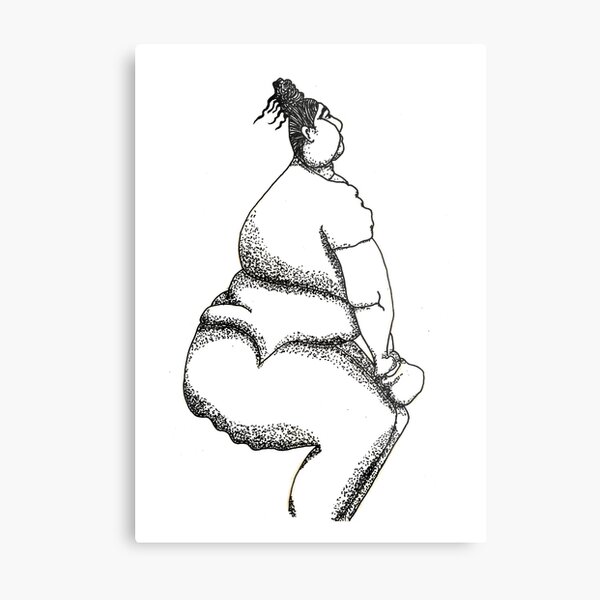 Lámina metálica «Mujer de figura completa trabajando en línea y dibujo de puntos bellas artes» de H3designs | Redbubble Lámina metálica «Mujer de figura completa trabajando en línea y dibujo de puntos bellas artes» de H3designs | Redbubble