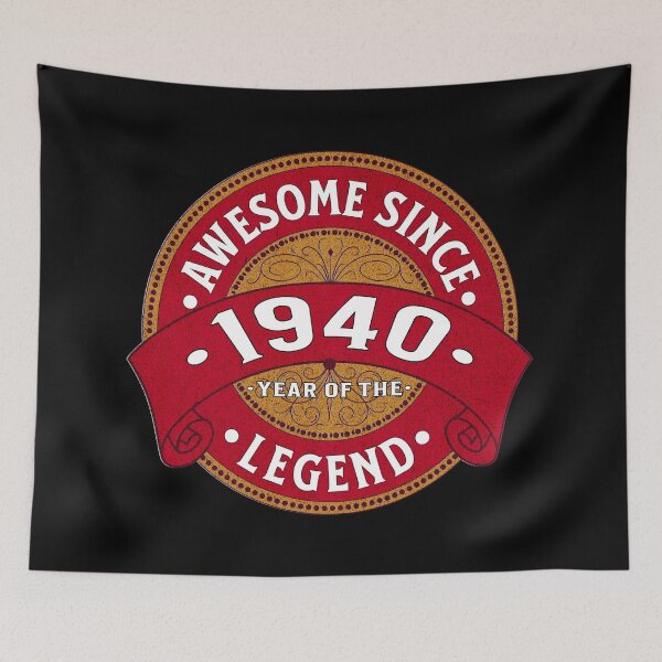 Item preview, Awesome Since 1940, birthday gift designed and sold by Ray's Photos & Art.