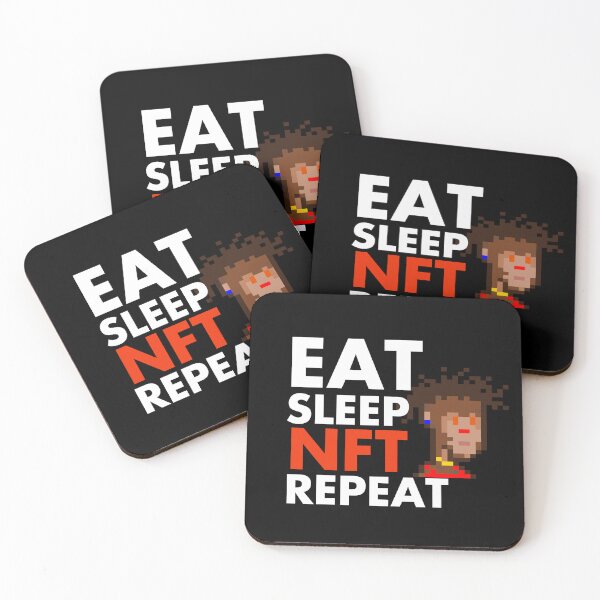 Item preview, Eat Sleep Collect NFT Crypto Monkey #60 designed and sold by patricklevar.