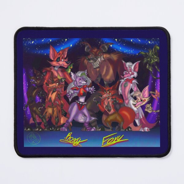 Item preview, Fnaf - All Foxy + Roxy Design designed and sold by MariaTheDemon05.