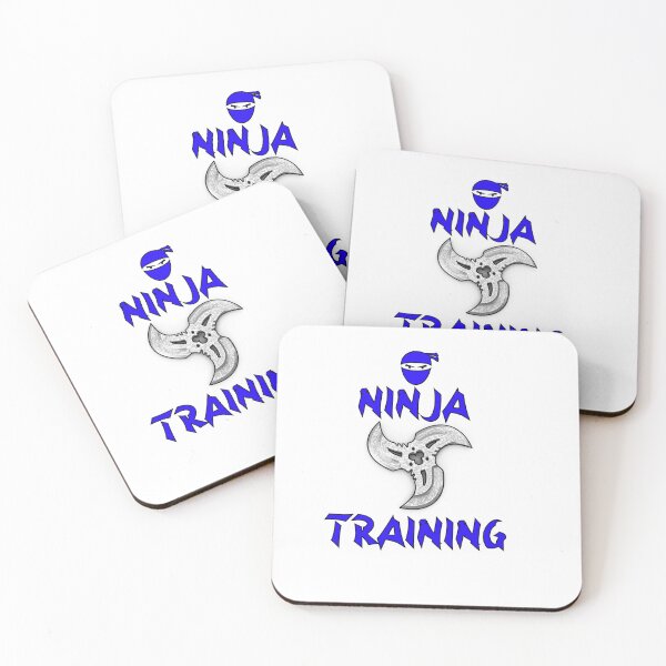 Item preview, Ninja Training - Blue - Throwing Stars designed and sold by BKNation.