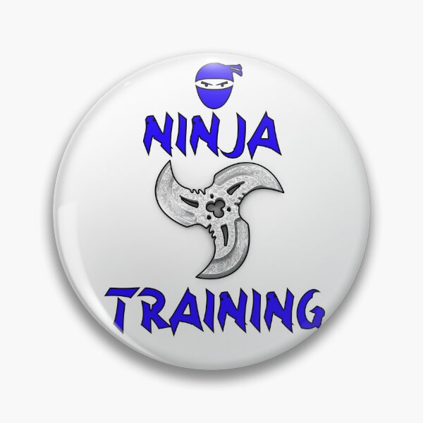 Item preview, Ninja Training - Blue - Throwing Stars designed and sold by BKNation.