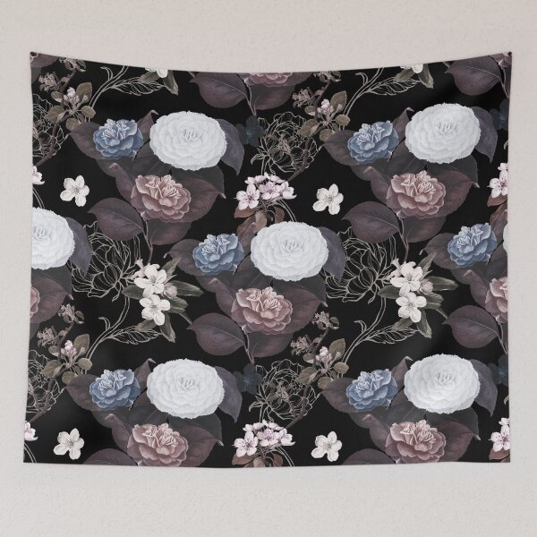 Item preview, Vintage Camelia Flower Pattern Artwork designed and sold by m313andrade.
