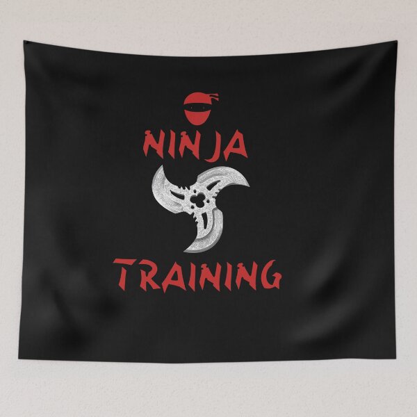 Item preview, Copy of Ninja Training - Red - Throwing Stars designed and sold by BKNation.