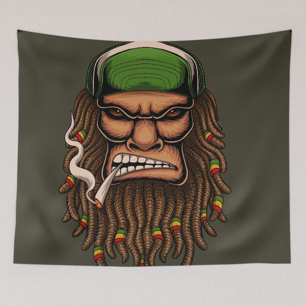 Item preview, Rasta man designed and sold by fanaticartz.