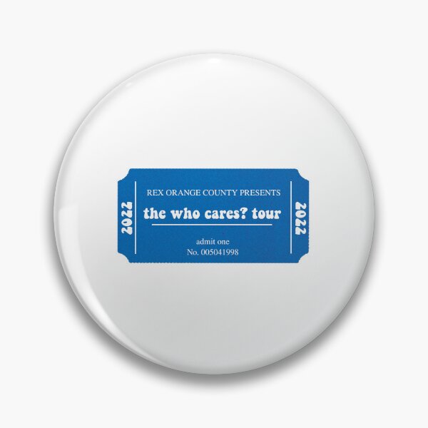 Item preview, The Who Cares? Tour Ticket designed and sold by Ashley Harrington.