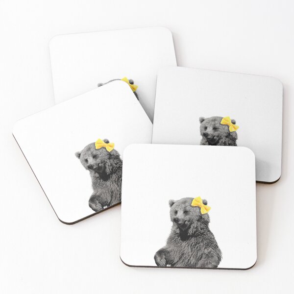 Artikelvorschau, Bezauberndes Bären-Kunstwerk - Baby-Tierdrucke, Tiere mit Schleifen, Kinderzimmer-Wanddekoration, Babyzimmerdrucke, Tierkunstfotografie, Bärenfoto, Bärenkunst entworfen und verkauft von MrGiftee.