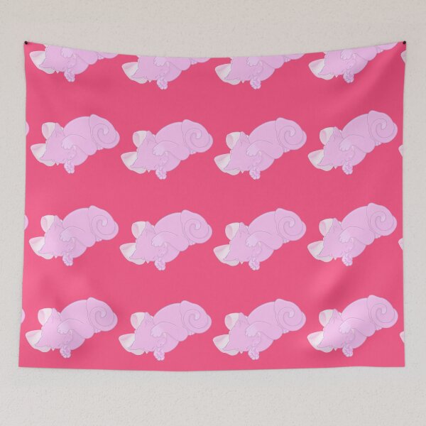 Item preview, Cute pink kitten wearing a pink bow designed and sold by MeowMeowsShop.