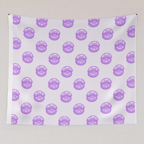 Item preview, Luscious Lips Purple designed and sold by Chimericvoid.