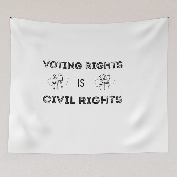Item preview,  voting rights is civil rights designed and sold by shoppingforyou ⭐⭐⭐⭐⭐.