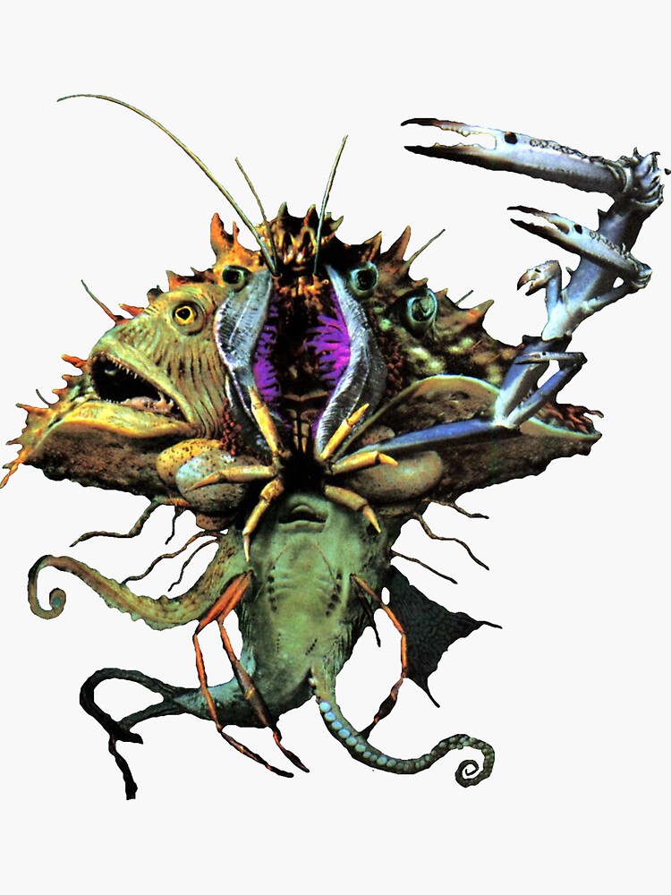Thumbnail 3 of 3, Sticker, The Mollusk designed and sold by Machinelves.