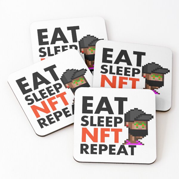 Item preview, Eat Sleep Collect NFT Crypto Monkey #61 designed and sold by patricklevar.