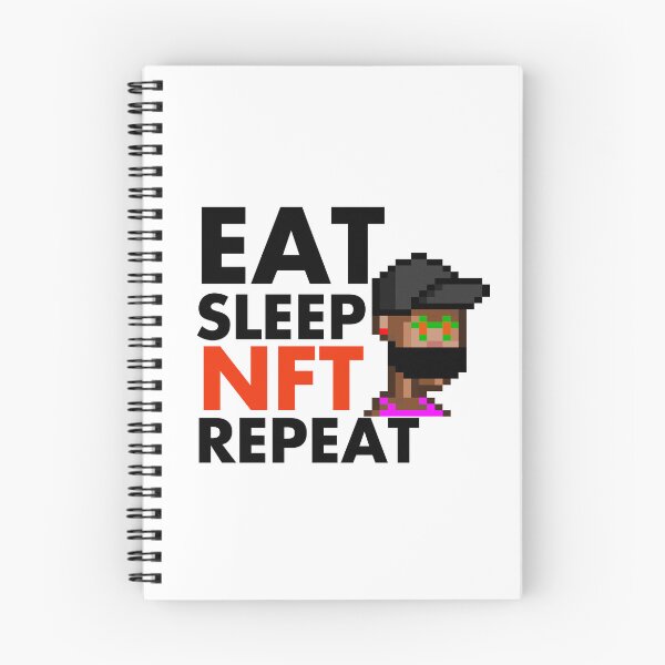 Item preview, Eat Sleep Collect NFT Crypto Monkey #61 designed and sold by patricklevar.