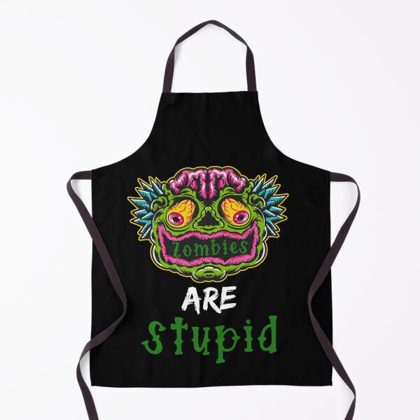 Item preview, Zombies are stupid Halloween- men’s and women’s  Halloween  designed and sold by Designs Of all kinds.