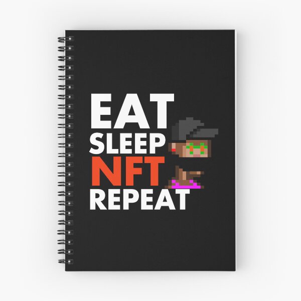 Item preview, Eat Sleep Collect NFT Crypto Monkey #62 designed and sold by patricklevar.