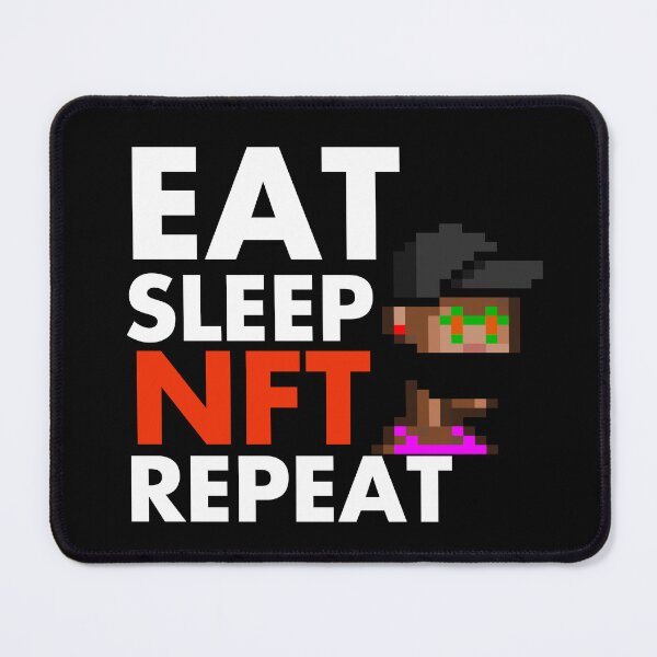 Item preview, Eat Sleep Collect NFT Crypto Monkey #62 designed and sold by patricklevar.