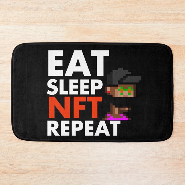 Item preview, Eat Sleep Collect NFT Crypto Monkey #62 designed and sold by patricklevar.