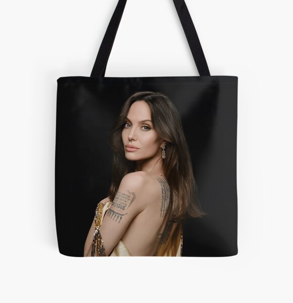 Angelina Jolie Tote Bag by PaolArtist