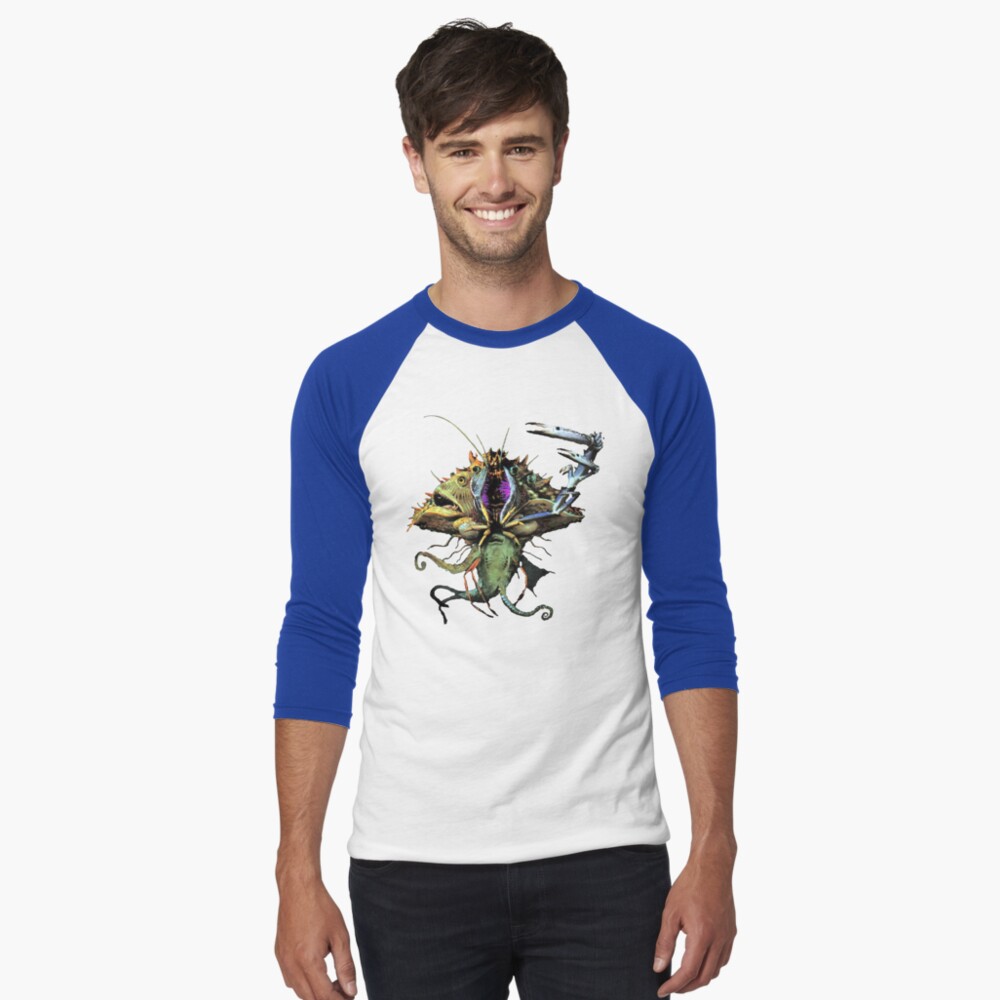 Item preview, Baseball ¾ Sleeve T-Shirt designed and sold by Machinelves.