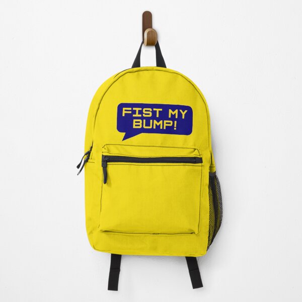 Item preview, Project Hail Mary - Fist My Bump! (Yellow on Blue) |  designed and sold by PixelsandPulp.