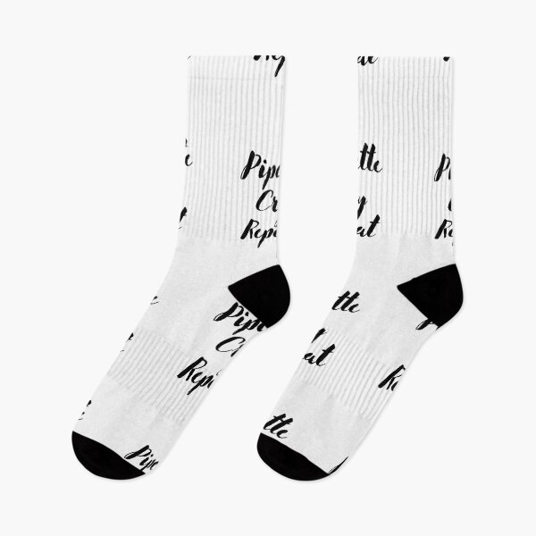 Item preview, PCR: Pipette, Cry, Repeat | Black & White designed and sold by Sci-Ninja-Blog.
