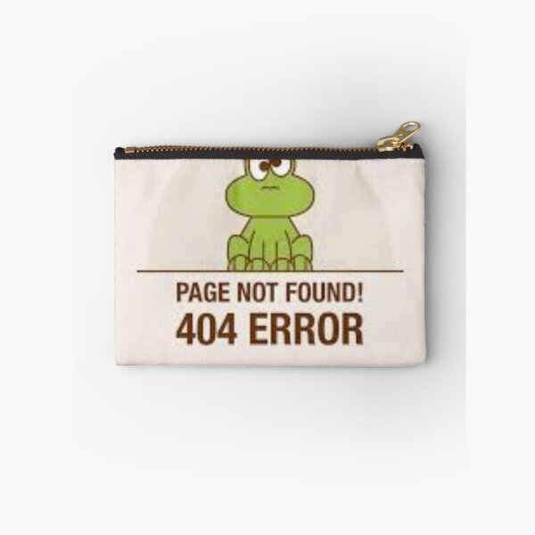 Item preview, Error 404 File Not Found Cute Frog Design designed and sold by stareve.