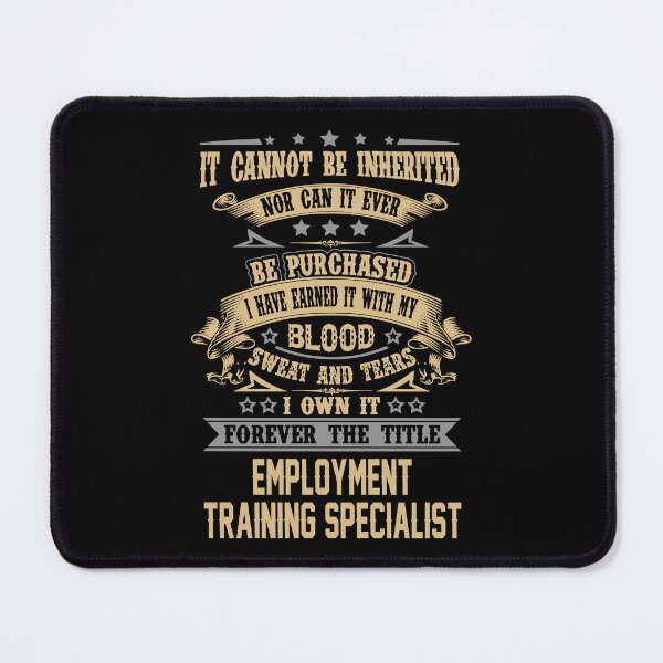 Item preview, Employment Training Specialist T Shirt - Forever The Title Job Gift Item Tee designed and sold by celiagomez456.