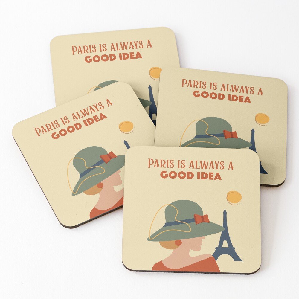 Item preview, Coasters (Set of 4) designed and sold by FoxyCreativeLtd.