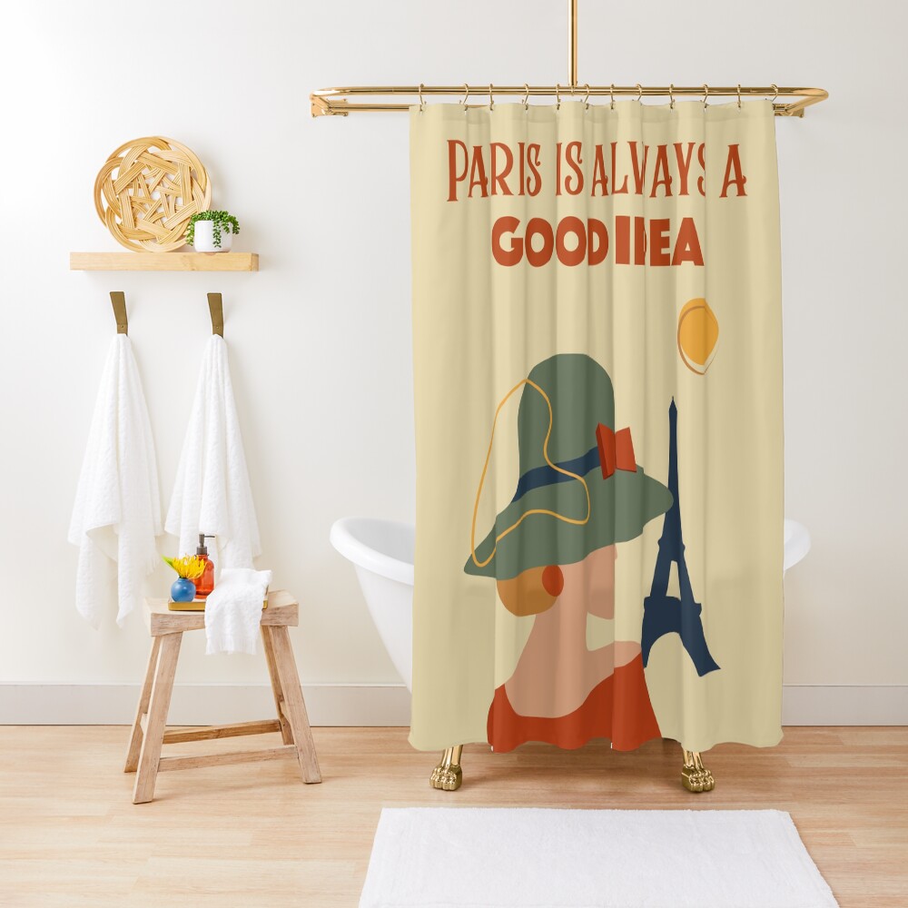 Item preview, Shower Curtain designed and sold by FoxyCreativeLtd.