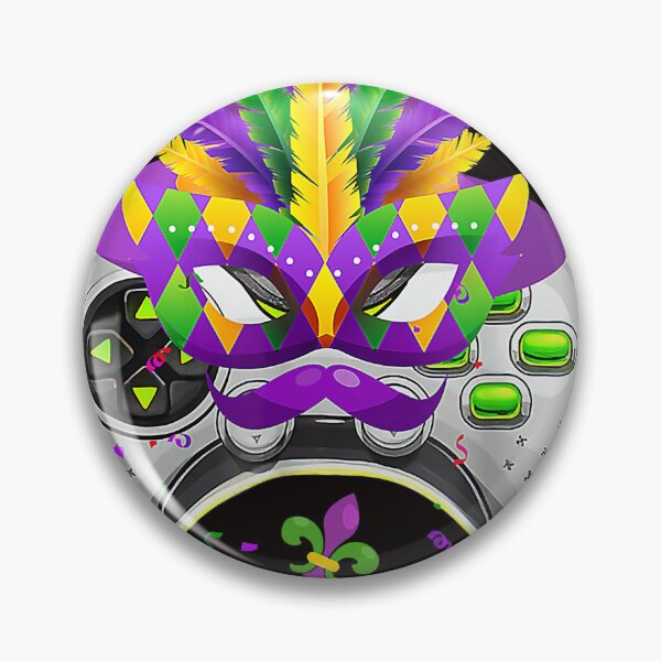 Artikelvorschau, Videospiel-Controller mit Narrenhut Karneval Karneval entworfen und verkauft von JodyBoling.