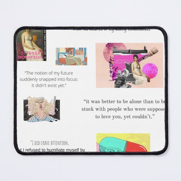 Item preview, My Year of Rest and Relaxation Memorable Quotes/Concept Art Sticker/Magnet Collage Value Pack designed and sold by stareve.