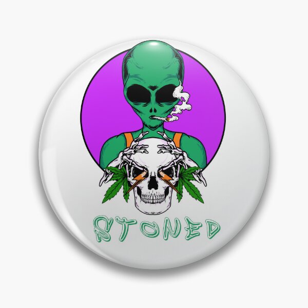 Item preview, Stoned Alien designed and sold by Sesa76.