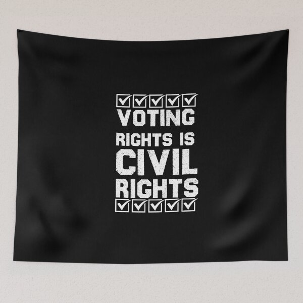 Item preview,  voting rights is civil rights designed and sold by shoppingforyou ⭐⭐⭐⭐⭐.