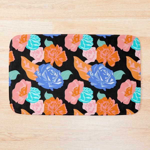 Item preview, Spring Colorful Flowers with Blue Roses designed and sold by m313andrade.