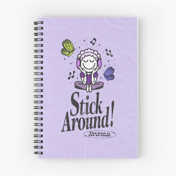 Item preview, Póster inspirador "Stick Around" designed and sold by Visions by  Psyche.