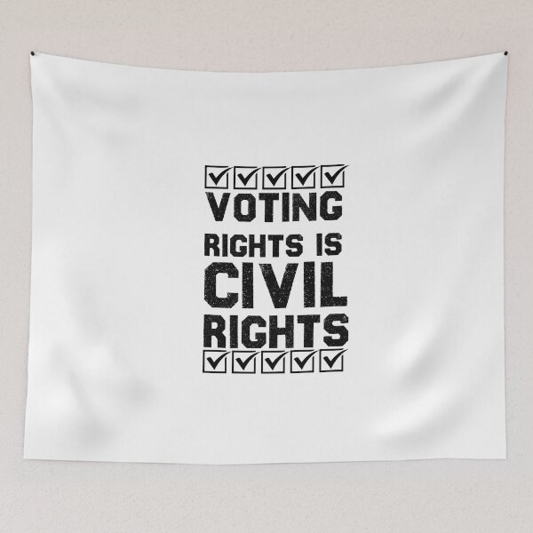 Item preview,   voting rights is civil rights designed and sold by shoppingforyou ⭐⭐⭐⭐⭐.