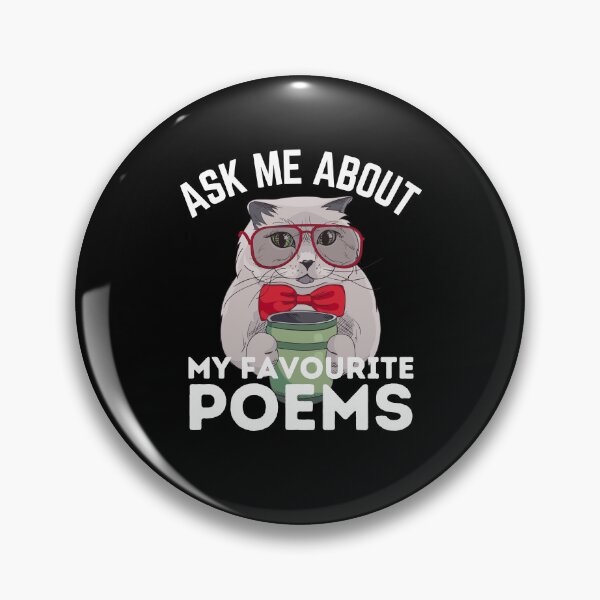 Item preview, Ask Me About My Favourite Poems designed and sold by DAFIN.
