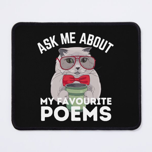 Item preview, Ask Me About My Favourite Poems designed and sold by DAFIN.