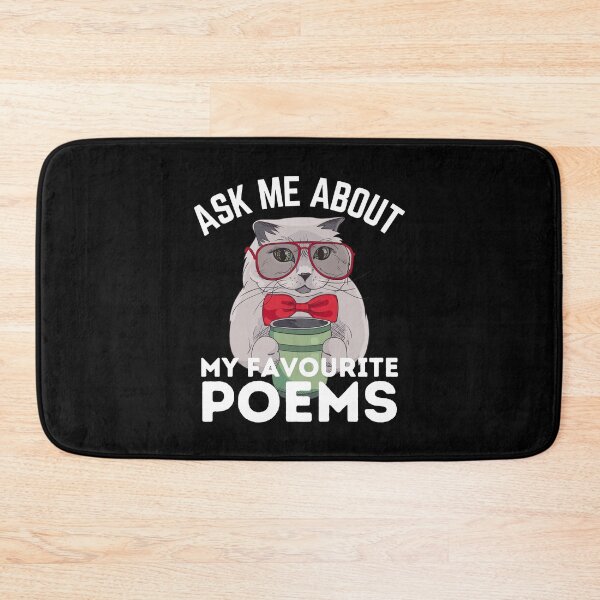 Item preview, Ask Me About My Favourite Poems designed and sold by DAFIN.