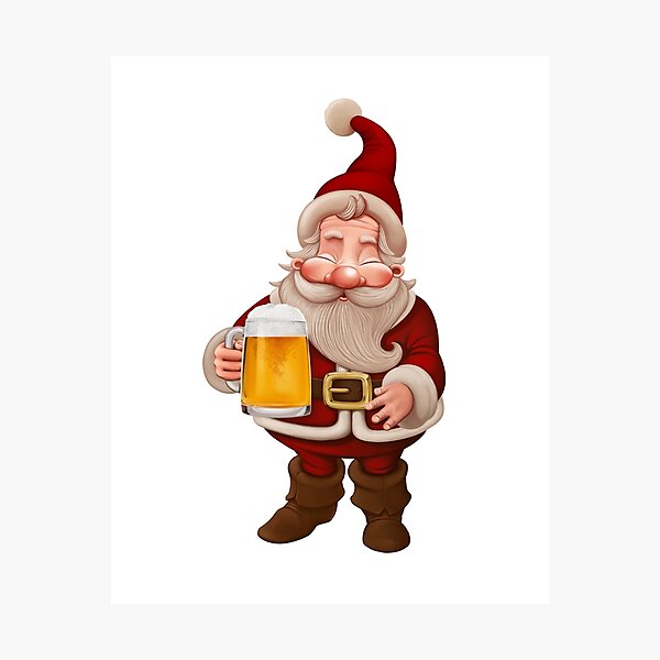 Item preview, Santa Claus Beer designed and sold by jordygraph.