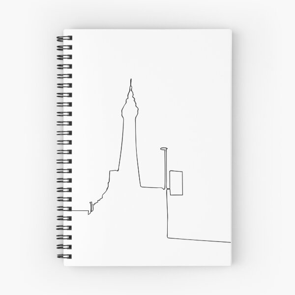 Item preview, Outline of Blackpool Tower designed and sold by Lyn Ellison - random and fun designs.