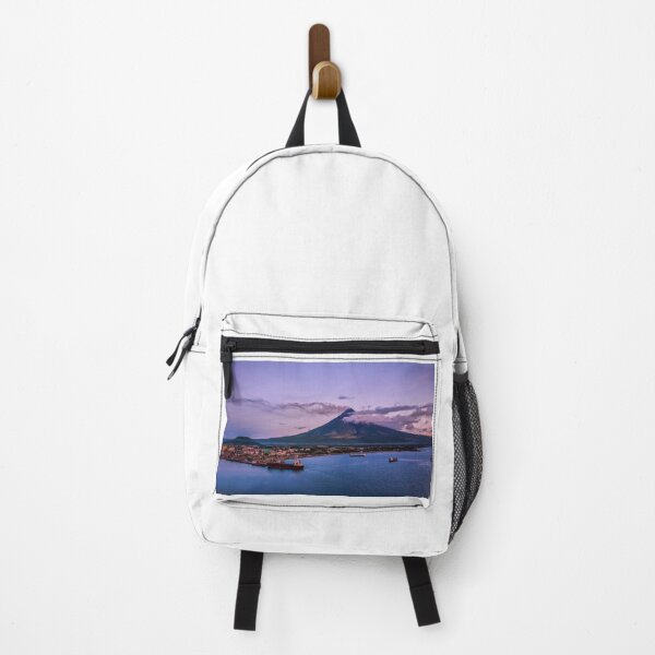 Item preview, Mayon Volcano and Legazpi City Port Albay Philippines designed and sold by Pabalonshop.