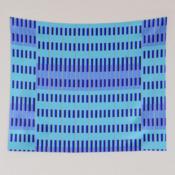 Item preview, Abstract Blue grey Black  13117 designed and sold by mandalafractal.